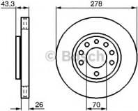 Brake Disc 0986479262