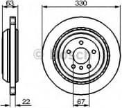 Brake Disc 0986479285