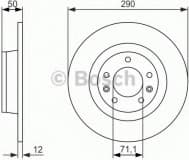 Brake Disc 0986479311