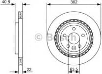 Brake Disc 0986479398
