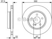 Brake Disc 0986479411