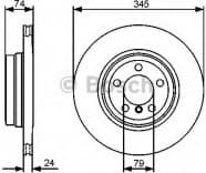 Brake Disc 0986479440
