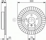 Brake Disc 0986479775