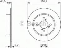 Brake Disc 0986479792