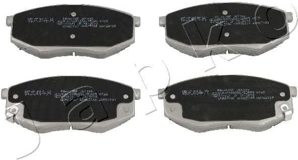 Brake Pad Set, disc brake 50H17