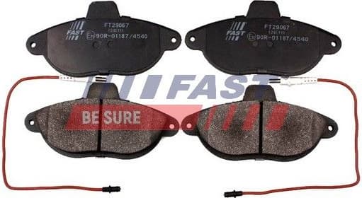 Brake Pad Set, disc brake FT29067 - image 2