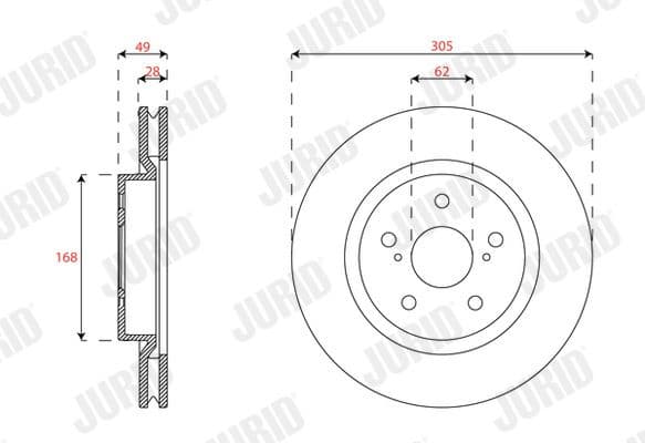 Brake Disc COAT+ 563498JC - image 2