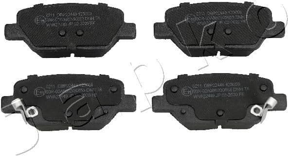 Brake Pad Set, disc brake 510211