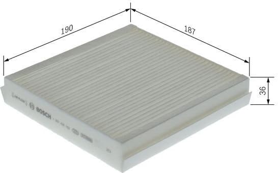 Filter, cabin air 1 987 435 163 - image 5