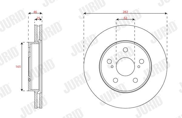 Brake Disc COAT+ 563672JC - image 2