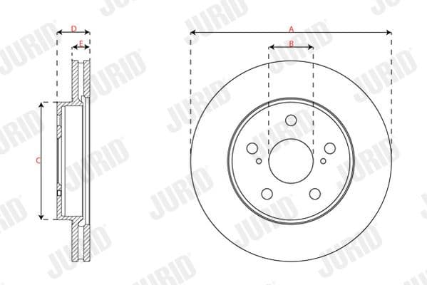 Brake Disc COAT+ 563672JC - image 3
