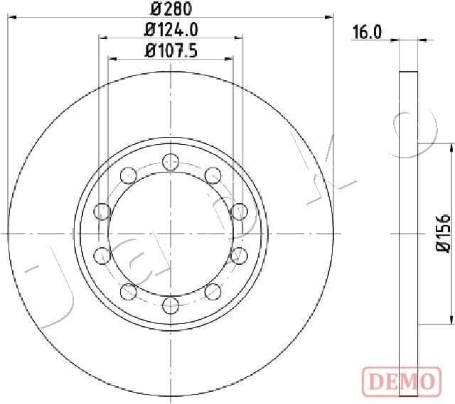 Brake Disc 610314C