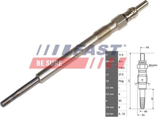 Glow Plug FT82720