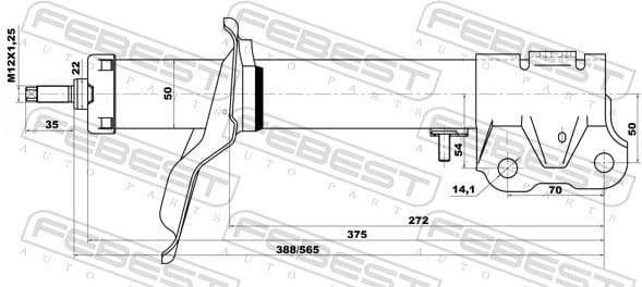 Shock Absorber 04660919FR - image 2