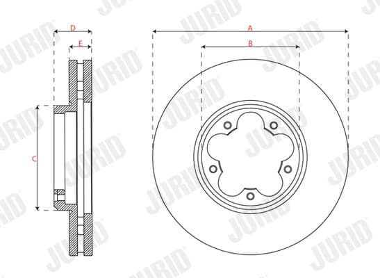 Brake Disc COAT+ 563703JC - image 3