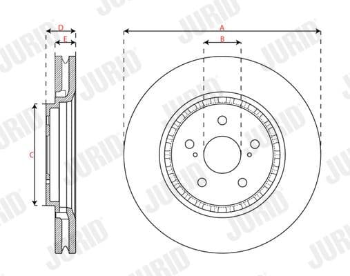 Brake Disc COAT+ 563707JC - image 2