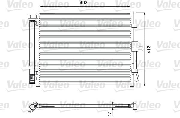 Condenser, air conditioning 814402 - image 2