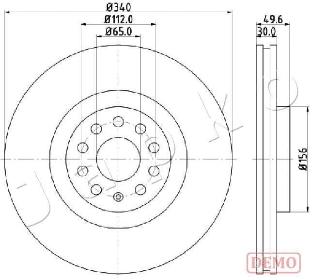 Brake Disc 600907C