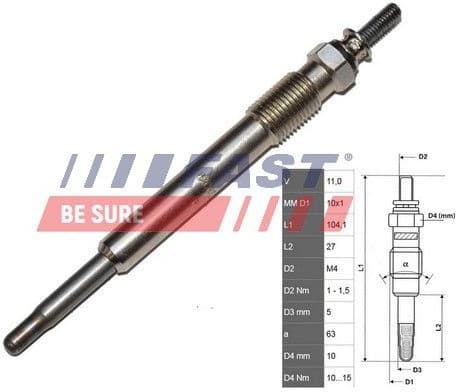 Glow Plug FT82732