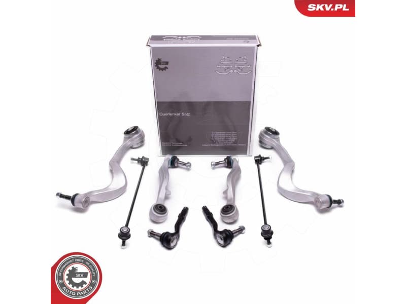 Control/Trailing Arm Kit, wheel suspension 04SKV650