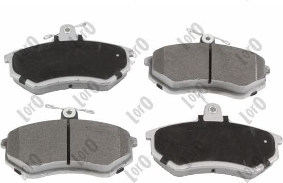 Brake Pad Set, disc brake LORO 231-01-038