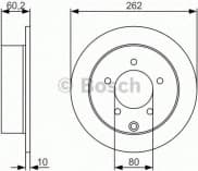 Brake Disc 0986479A41