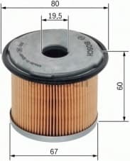 Fuel Filter 1457431713
