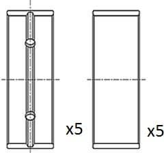 Crankshaft Bearing BM1045-STD