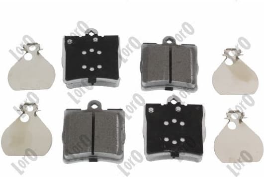 Brake Pad Set, disc brake LORO 231-02-025