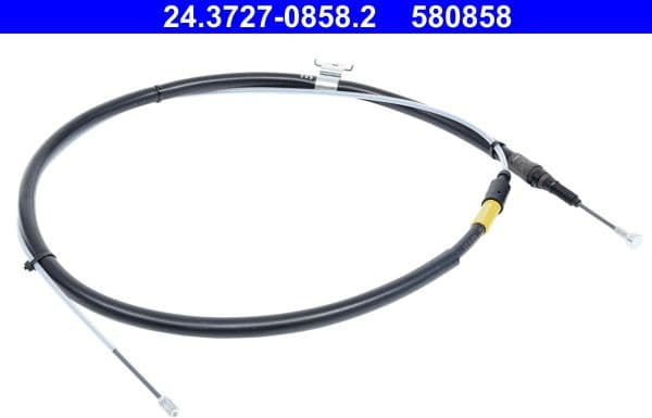 Cable Pull, parking brake 24-3727-0858-2 - image 2