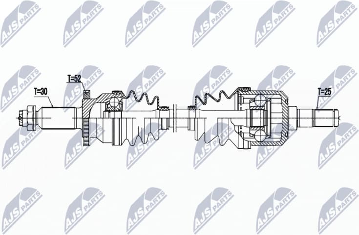 Drive Shaft NPW-HY-623