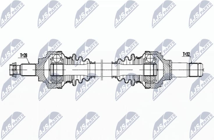 Drive Shaft NPW-BM-195