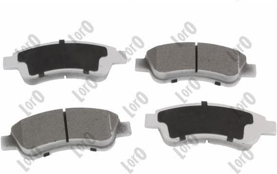 Brake Pad Set, disc brake LORO 231-02-017