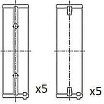 Crankshaft Bearing BM1029-STD