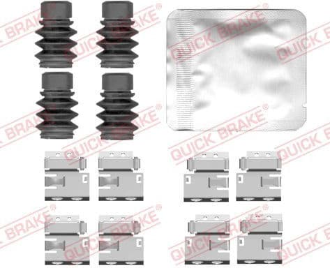 Accessory Kit, disc brake pad 109-0184