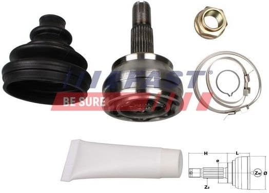 Joint Kit, drive shaft FT25046K