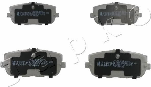Brake Pad Set, disc brake 51311