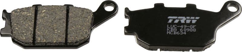 Brake Pad Set, disc brake Organic Allround MCB634