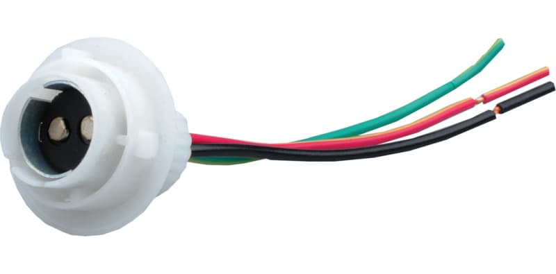 Lizdas lemputei P21/5W BAY15d su laidu - GN009 (M-TECH) - Autoera