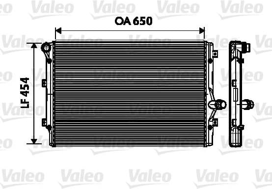 Radiator, engine cooling 734333 - image 2
