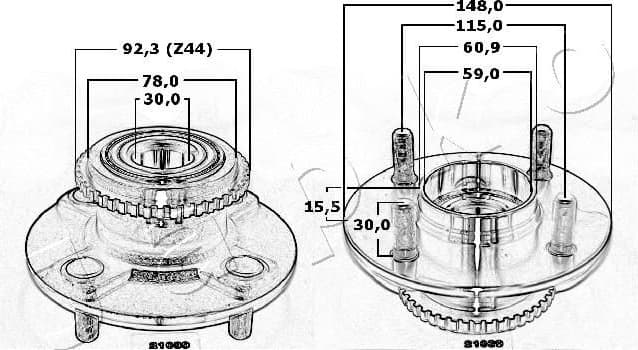 Wheel Hub 421039 - image 3