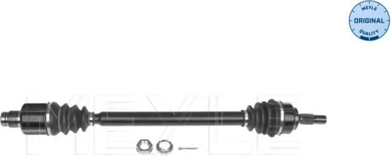Drive Shaft MEYLE-ORIGINAL: True to OE. 11-14 498 0076
