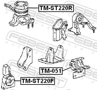 Mounting, engine TM-ST220F - image 2
