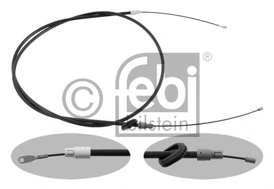 Cable Pull, parking brake 34903