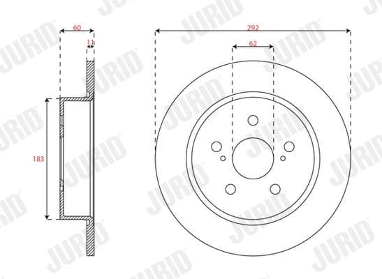 Brake Disc COAT+ 563757JC