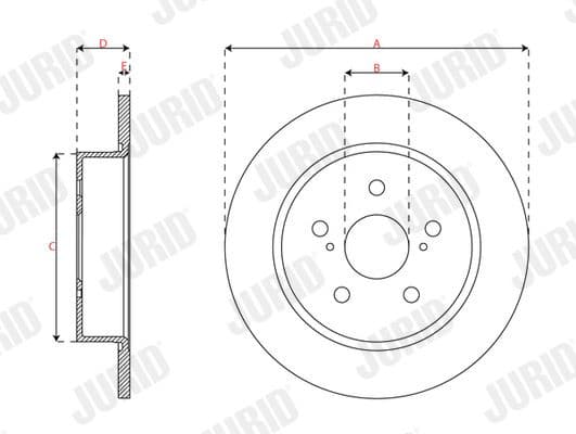 Brake Disc COAT+ 563757JC - image 2