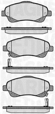 Brake Pad Set, disc brake 363916060402