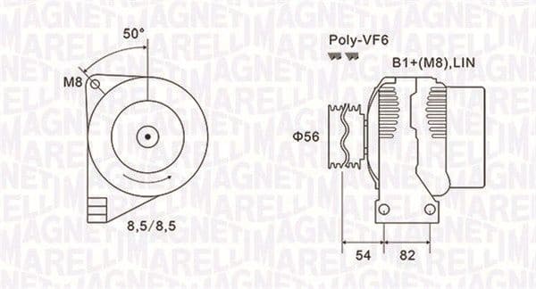 Alternator 063732028010