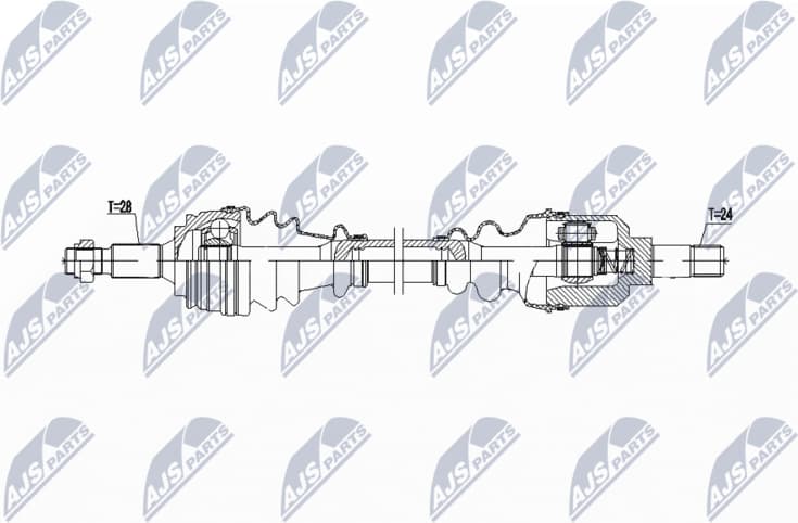 Drive Shaft NPW-CT-142