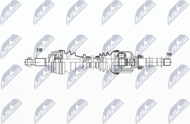Drive Shaft NPW-CT-143